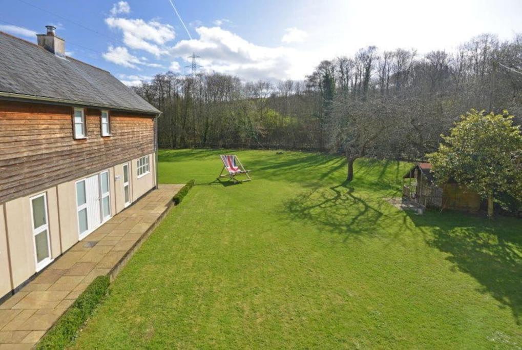 Osbornes Holiday House Near Exeter With Swimming Pool Exterior foto